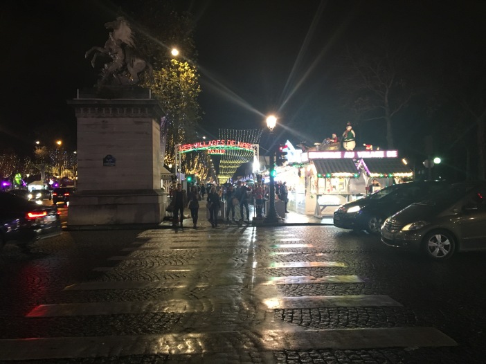 Champs-Elysees christmas market